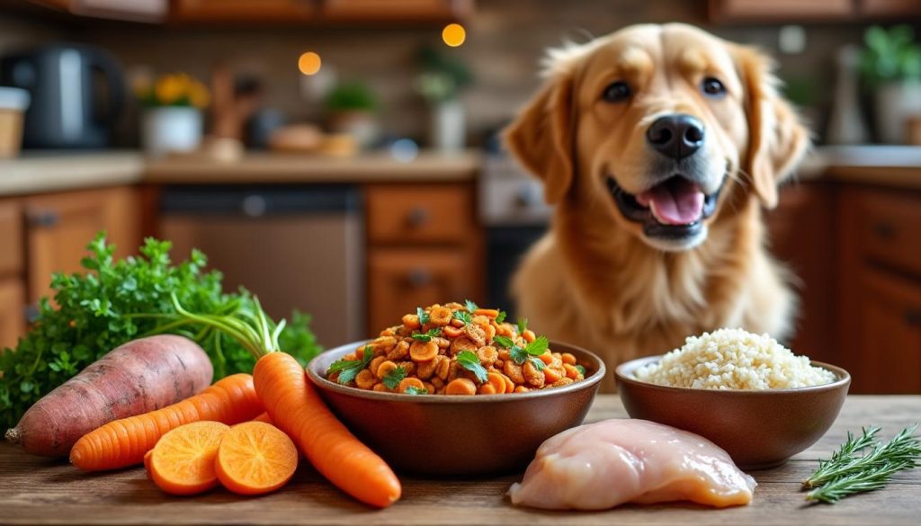 découvrez des recettes simples pour préparer une ration ménagère équilibrée à votre chien, maîtrisez votre budget et évitez les erreurs courantes pour assurer sa santé.