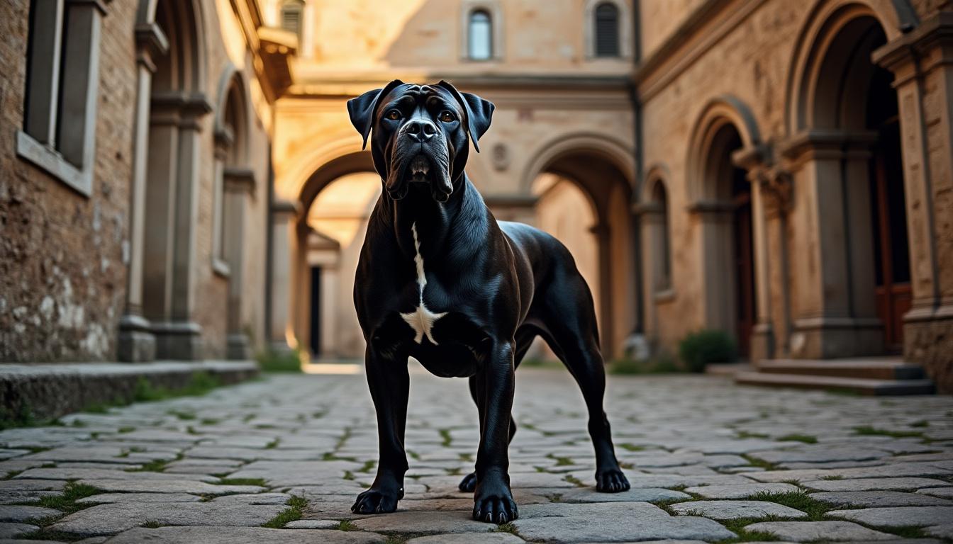 découvrez le cane corso, un chien fidèle et puissant, idéal pour la protection et la compagnie. apprenez tout sur ses caractéristiques, son caractère et ses besoins.