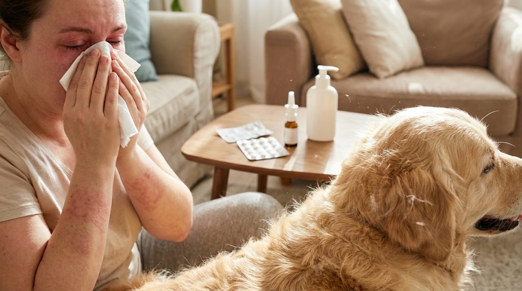 découvrez les symptômes courants de l'allergie aux poils de chien et les traitements efficaces pour soulager vos allergies et vivre mieux avec votre animal de compagnie.