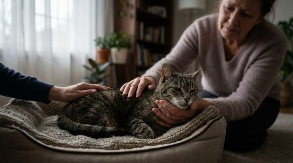 découvrez comment reconnaître et gérer les spasmes chez un chat en fin de vie, et apprenez les meilleurs conseils pour l'accompagner avec douceur et compassion durant ses derniers moments.