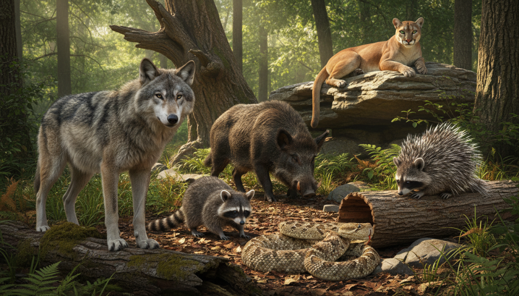 découvrez 6 animaux sauvages qui peuvent représenter un danger pour votre chien et apprenez à protéger votre compagnon lors de ses sorties.