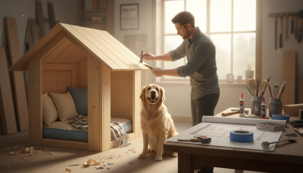 découvrez notre guide pratique pour construire une niche confortable et idéale pour votre chien, alliant sécurité, chaleur et style.